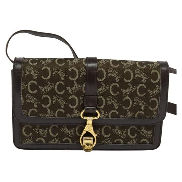 Céline Macadam Brown Canvas Shoulder Bag (Pre-Owned) - Picture 2 of 16